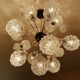 Large vintage pendant light, 70s