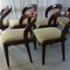 Suite de 6 chaises Gondole Baumann
