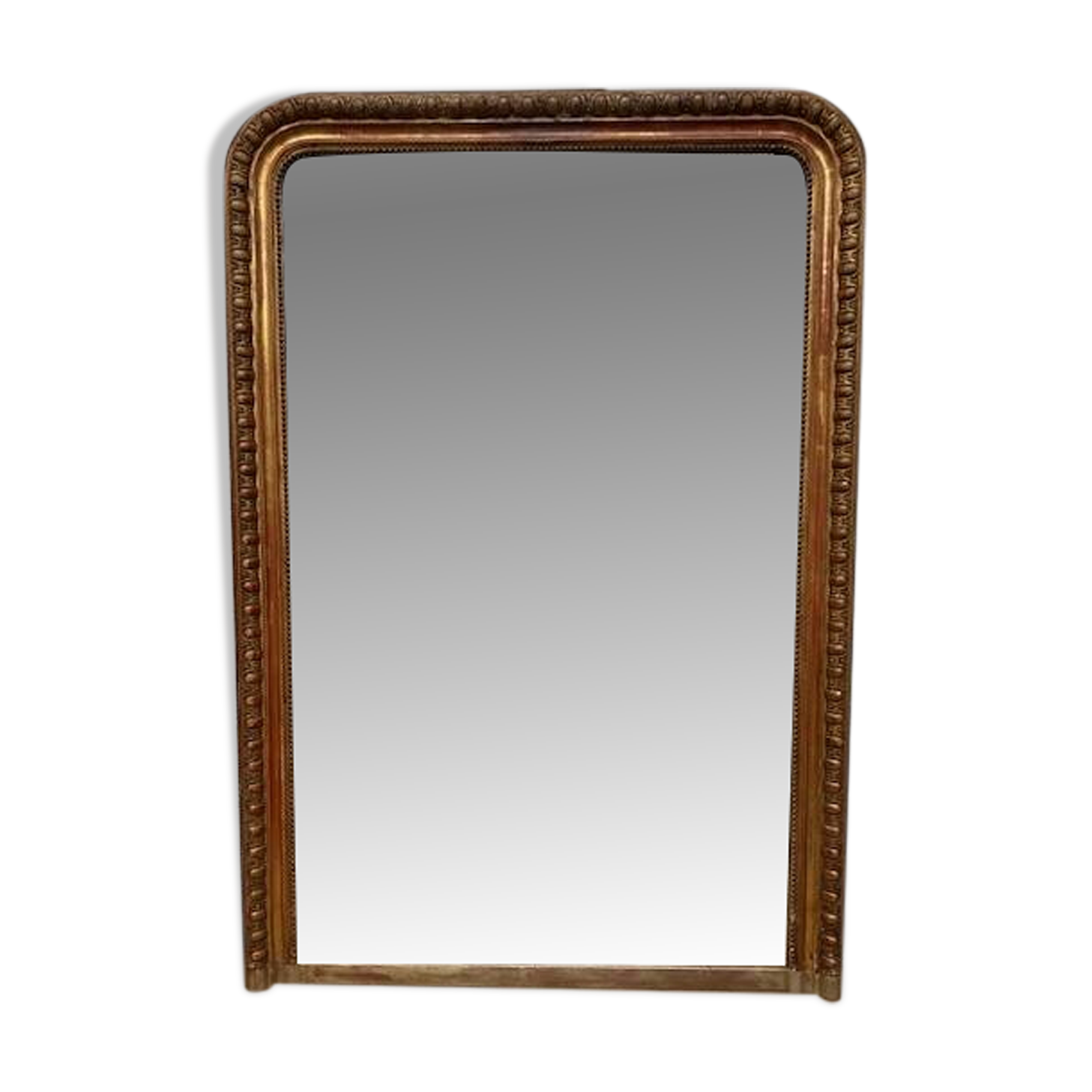 Gilded mirror, late 19th century