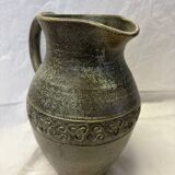 Vintage stoneware pitcher