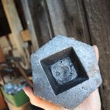 4 Old Cast Iron Weights For Scales