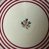 Round hollow ironstone dish from Gien