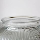 Grand globe de lampe vintage en verre transparent, globe de remplacement