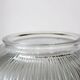 Large vintage clear glass lamp globe, replacement globe