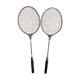 Pair old racket badminton odc wood sport vintage