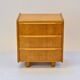 Petite commode Cees Braakman en placage de chêne