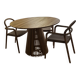 Table +2 chairs Kave home