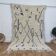 Moroccan Berber rug in cream and blue wool – 250 x 150 cm