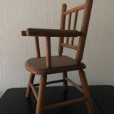 Wooden chair for dolls, early 20th century