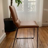 6 bendchairs peter maly light brown
