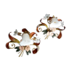 set Wall lamps Decor floral italy 36cm Paterno Franco
