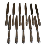 11 Frionnet François silver plated table knives 25 cm silver plated knives
