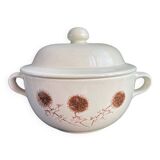 Sarreguemines thistle soup tureen