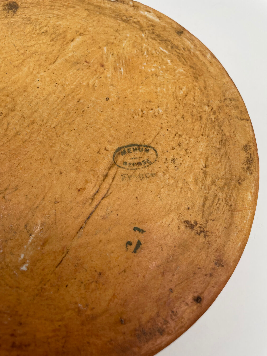 Terrine en trompe-l'oeil pâté en croûte signed Mehun, circa 1900