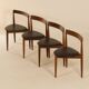 Chaises de Salle à Manger Roundette par Hans Olsen pour Frem Røjle, 1960s - Set de 4