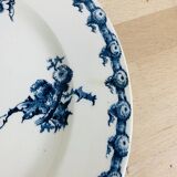 2 round dishes and 2 old Chardons model serving bowls by Gien