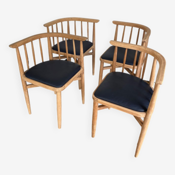 Set of 4 Thonet chairs