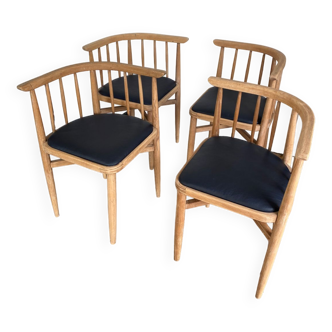 Lot de 4 chaises Thonet