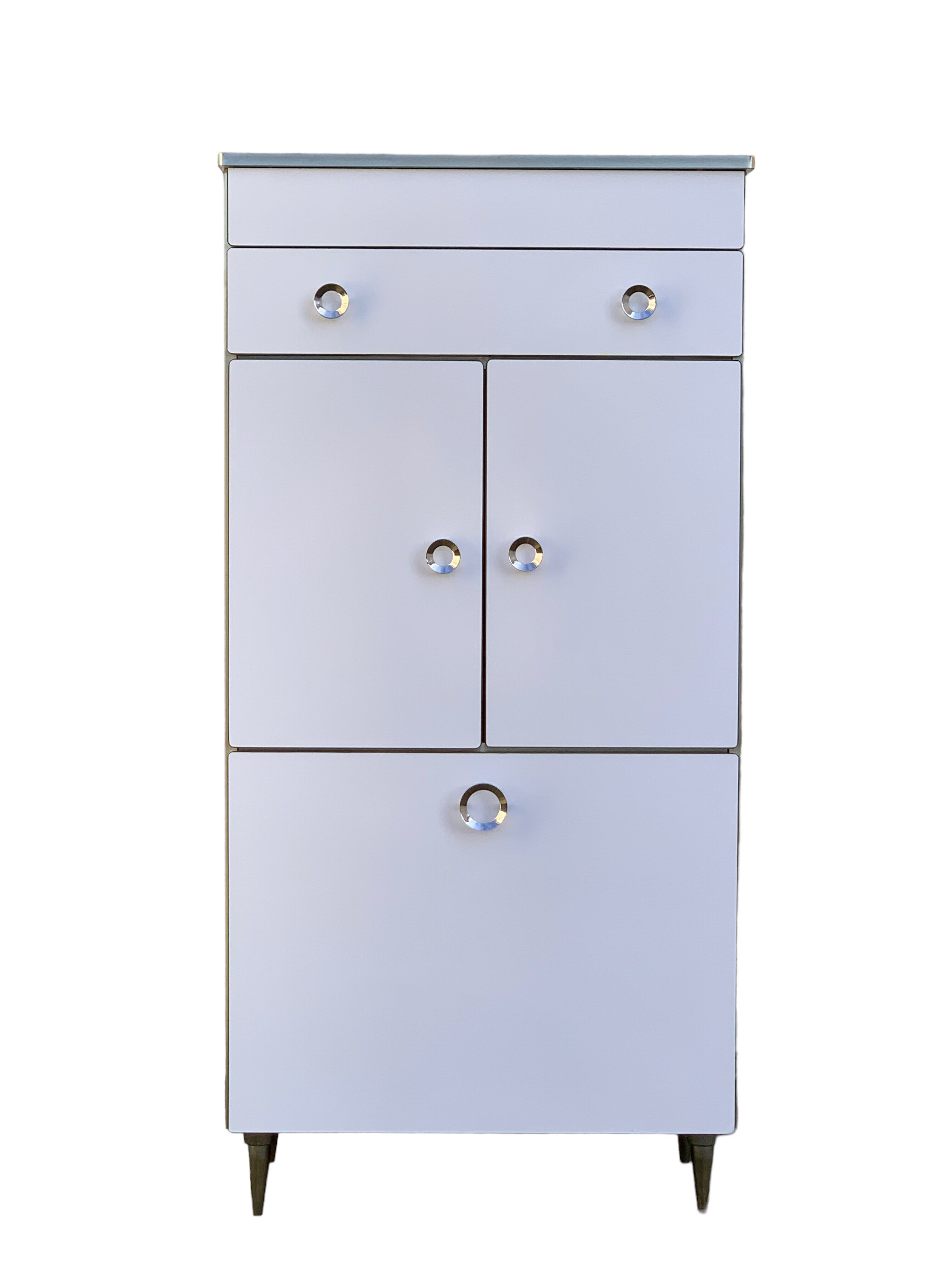 Vintage bathroom furniture Formica 1970