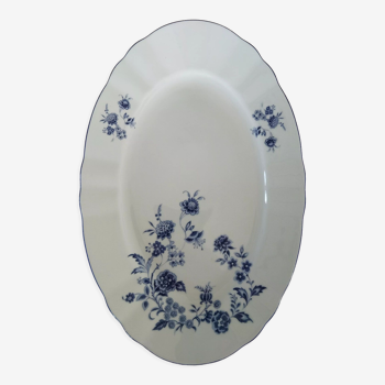 Plat en porcelaine bavaroise Winterling