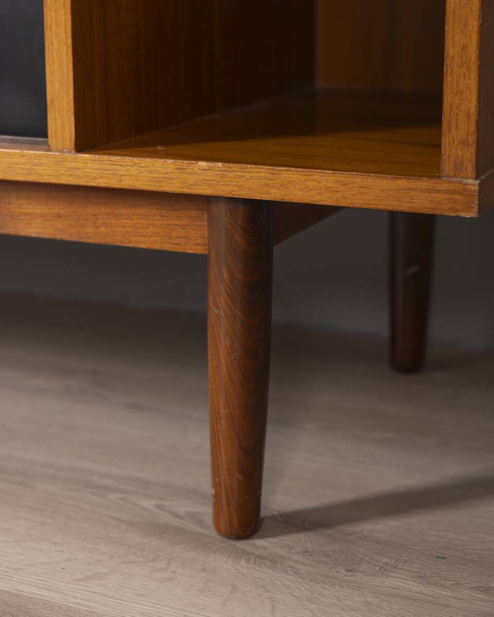 Vintage 1960s highboard sideboard in teak wood by italian design