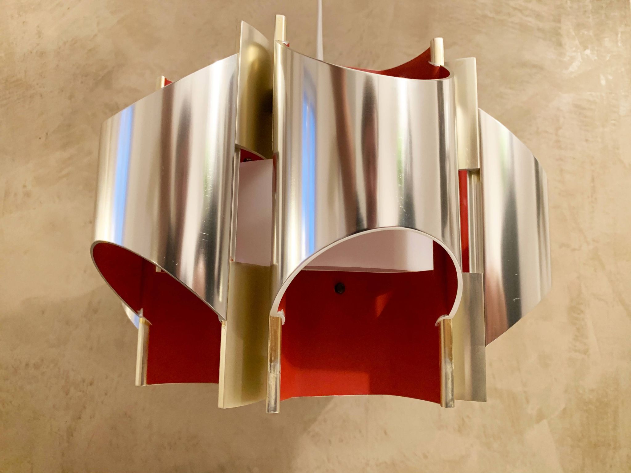 Pendant lamp pantre by bent karlby for lyfa denmark - danish design - collectible - scandin