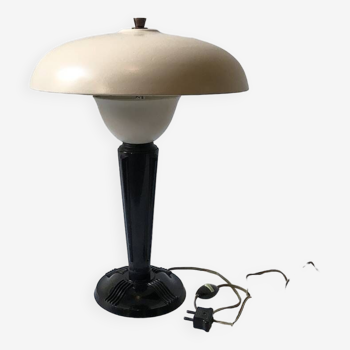 Lampe champignon bakelite ancienne