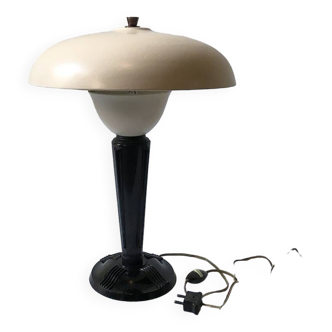 Lampe champignon bakelite ancienne