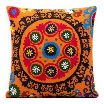 Vintage suzani cushion cover 69x76 cm
