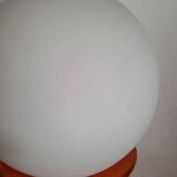 Orange ceramic lamp, Space Age, West Germany, 1960-70