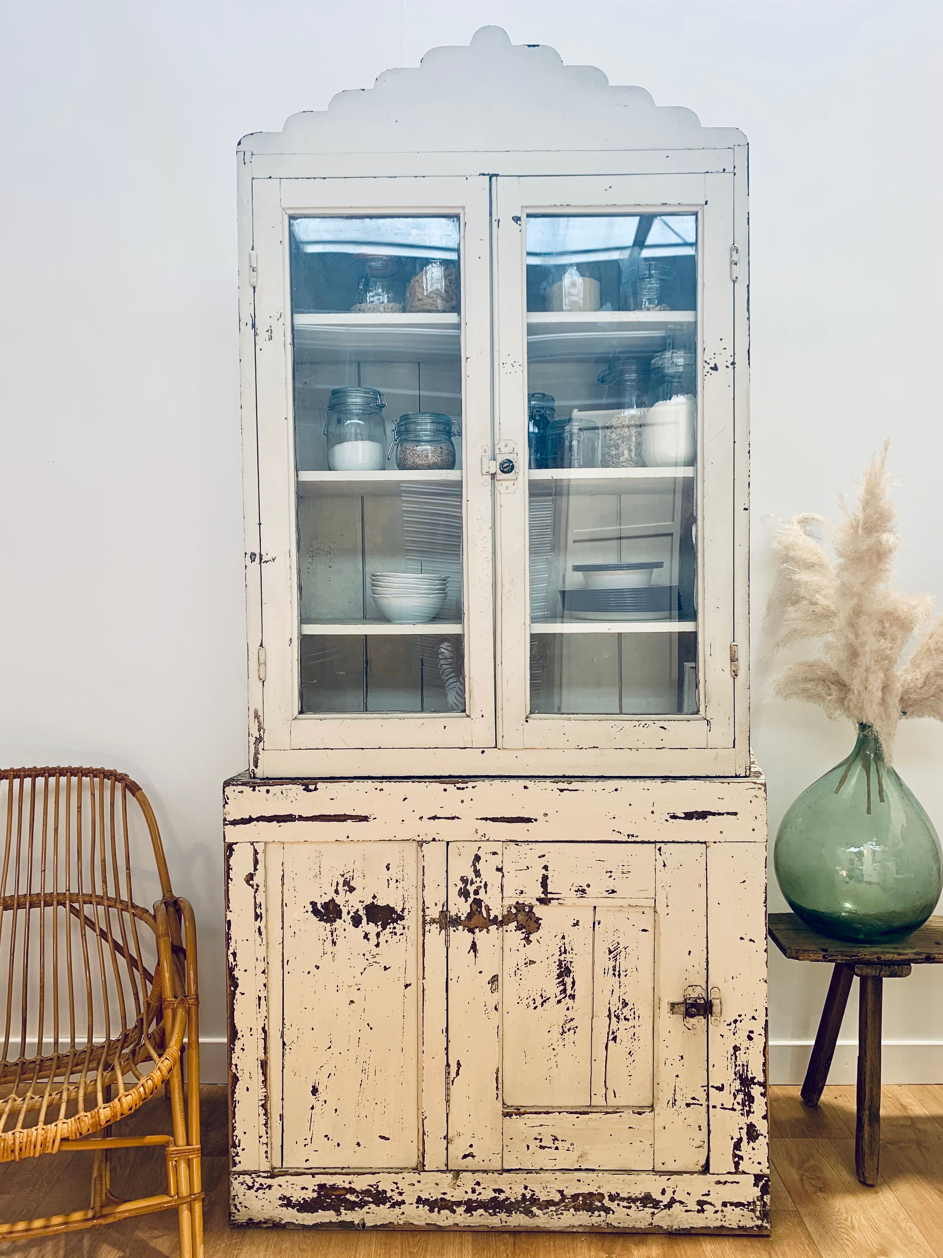 Two-body patinated buffet