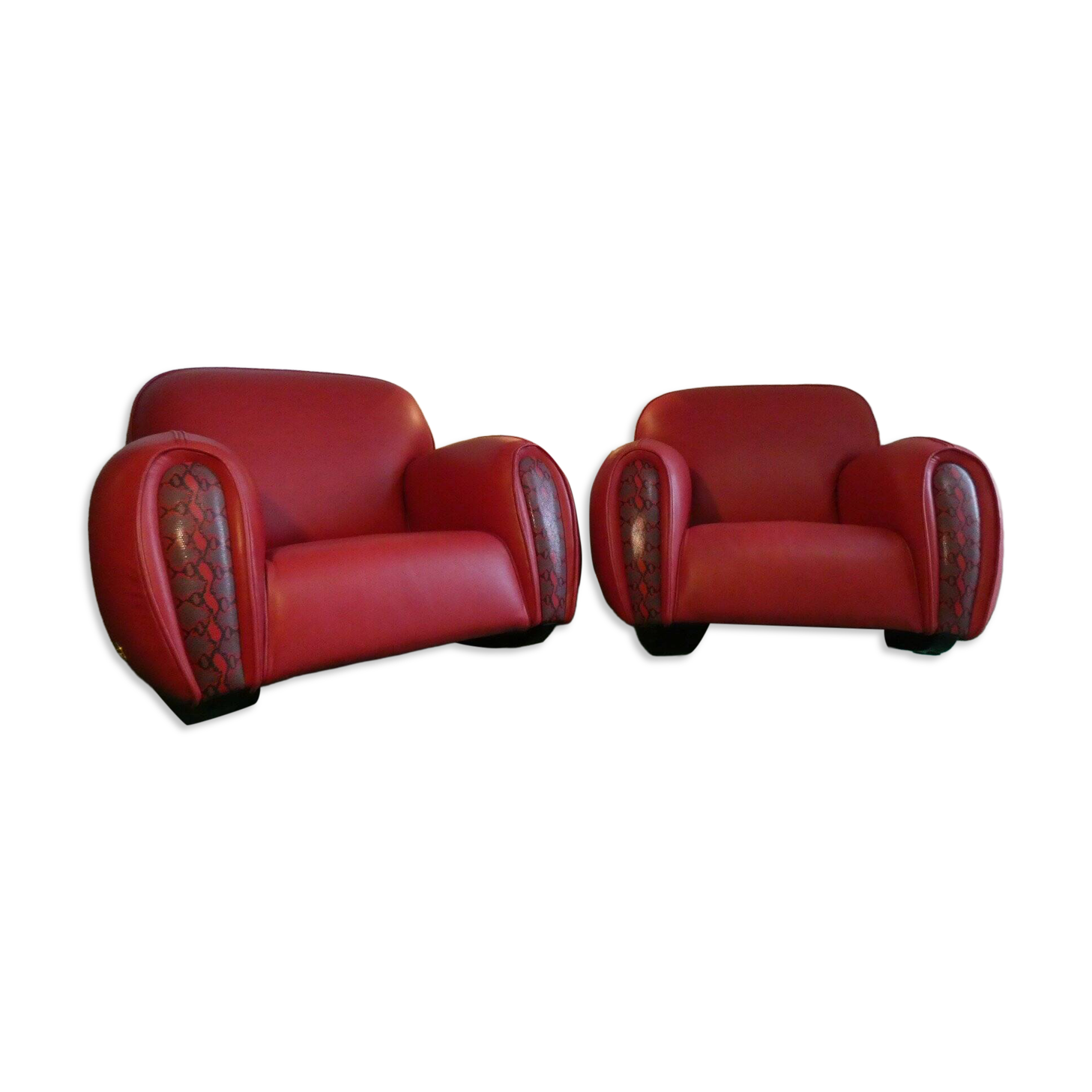 Set 2 Poltrone, Lampada e Tavolino - Elisabetta Gucci per Formitalia, 1980s