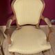 Pair baroque armchairs