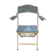 Former Lafuma gold metal folding chair