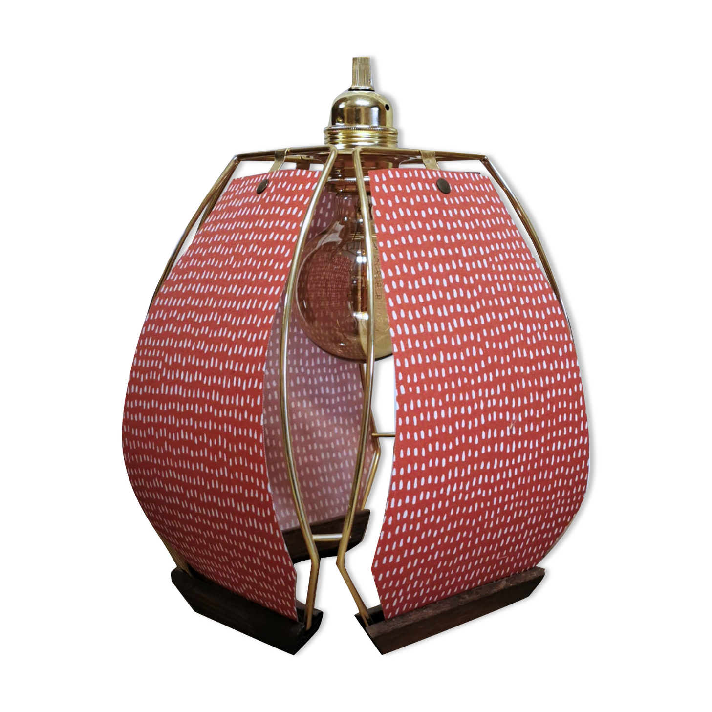 Suspension metal structure 4 panels