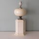 Suite of 2 table lamps from maison Le Dauphin, France 1960-1970