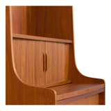 Danish library and its teak secretary 1960 by Johannes Sorth