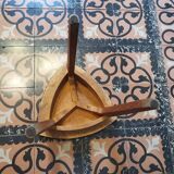 Wood tripod harness and formica 60's