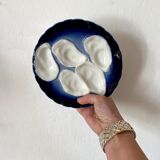 Porcelain oyster plates