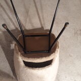 Barrel chair in toupee