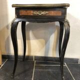 Dressing table / Worker in mercury glass marquetry and bronze fittings