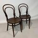 Set of two bistro chairs n°14 of Thonet