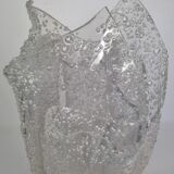 Design vase in recycled plastic, 31 cm