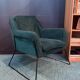 Armchair with armrests