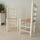 Paire de chaises ancienne paillé années 30/40