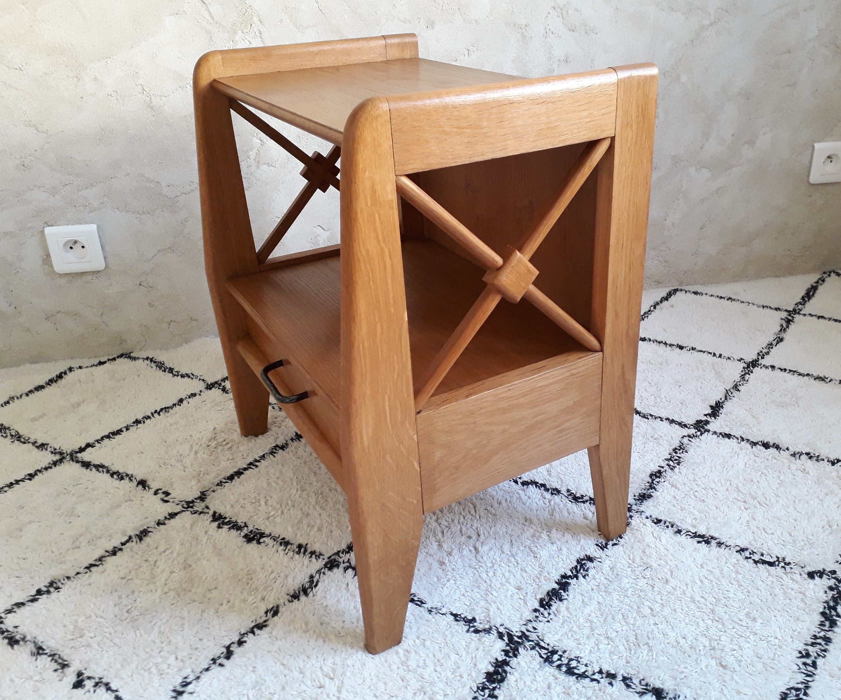 Bedside table Atelier Saint-Sabin 50s