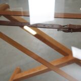 Table basse en hêtre, design danois, années 1990, designer : Andreas Hansen, production : Haslev Møbelsnedkeri