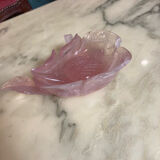 Empty pocket in rose quartz