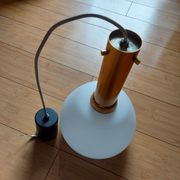 Suspension design opaline blanche
