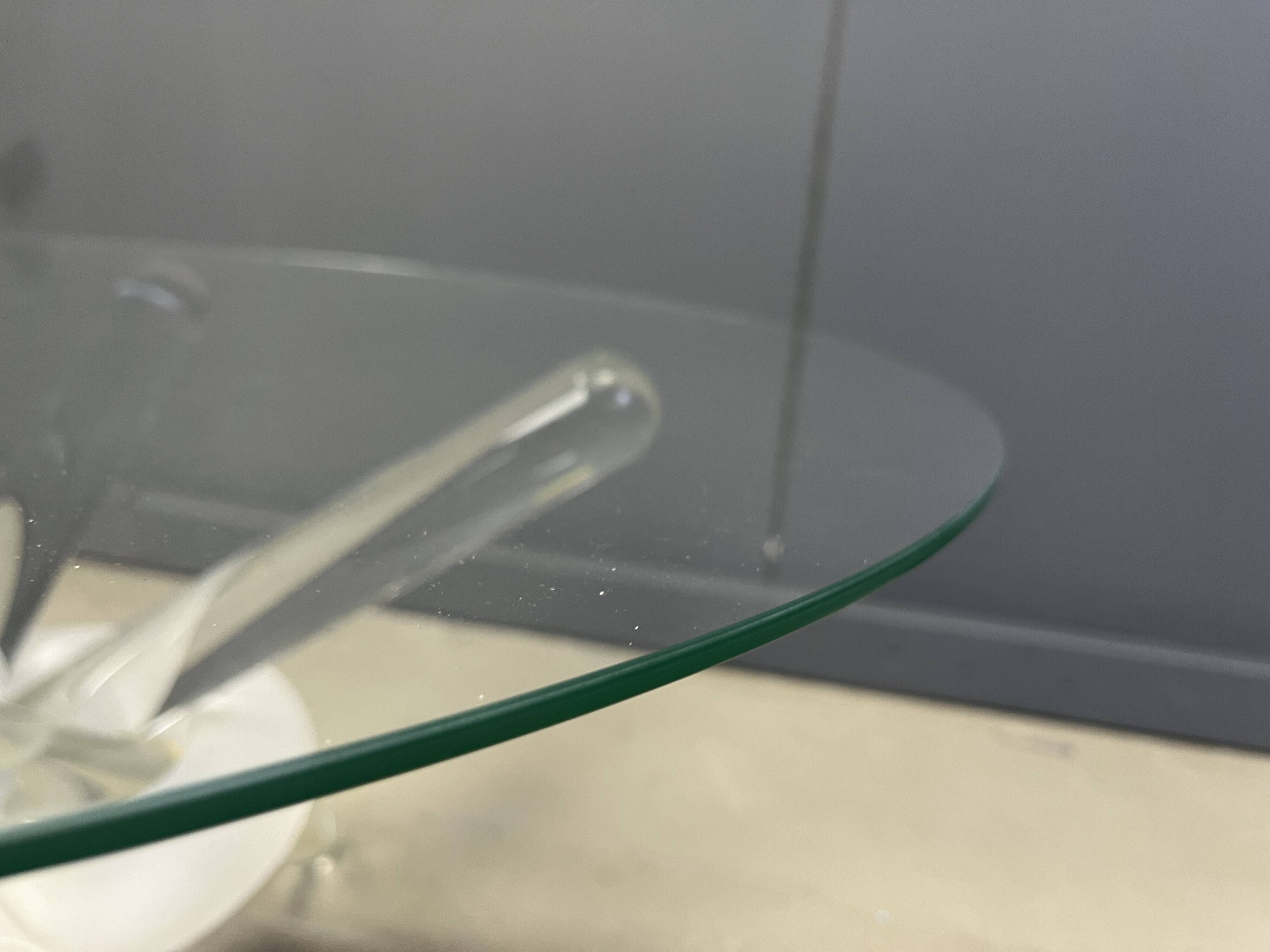 Murano glass arlequin coffee table by Maurice Barilone, 1980s